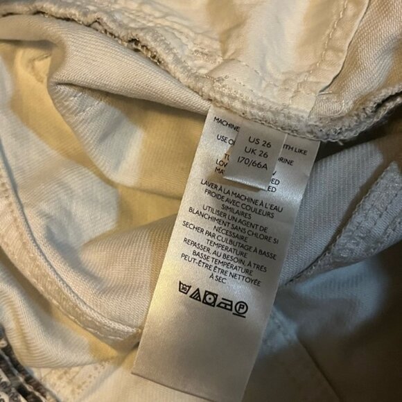 Free People Bailey Denim leopard print skirt Size 26 - Picture 8 of 10